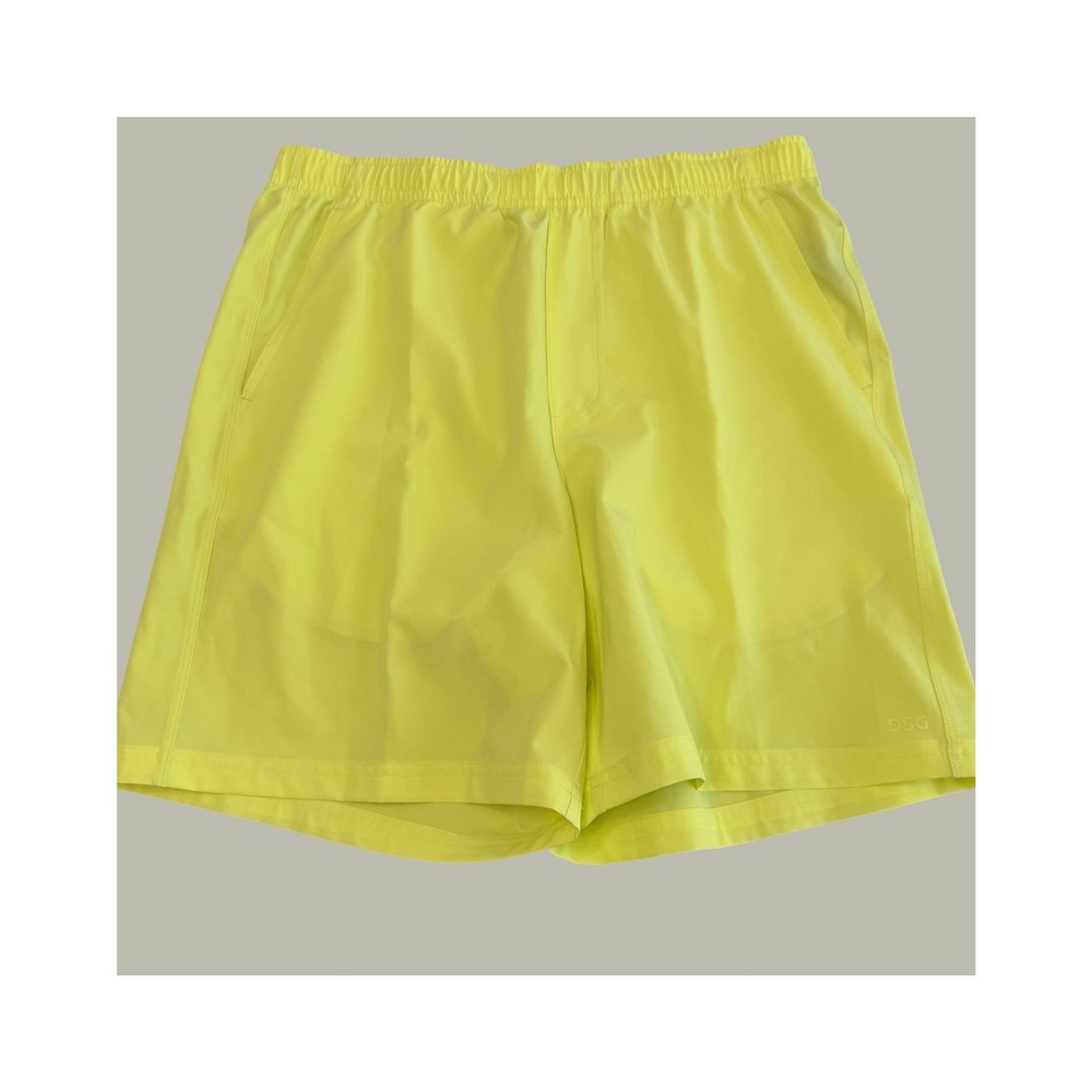 NWT - DSG- Boys Agility Shorts XL Moisture Wicking Light Lime Green Quick Dry